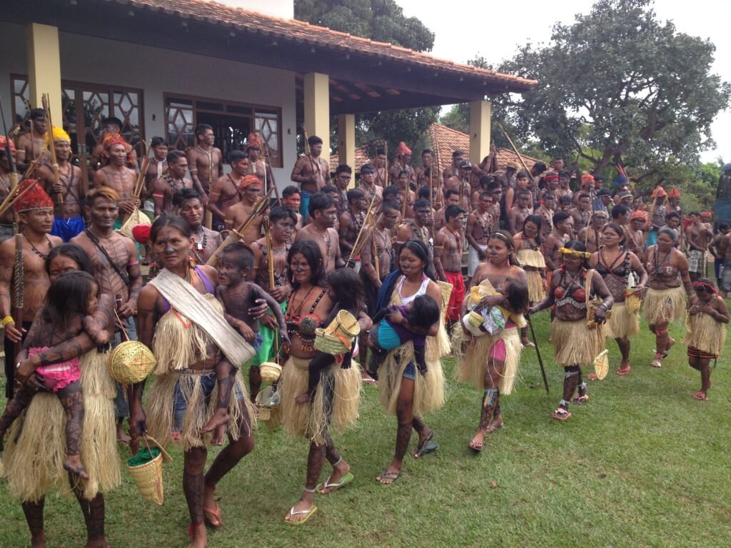Indígenas reúnem-se para assembleia em Brasilia - Foto: Brent Millikan 